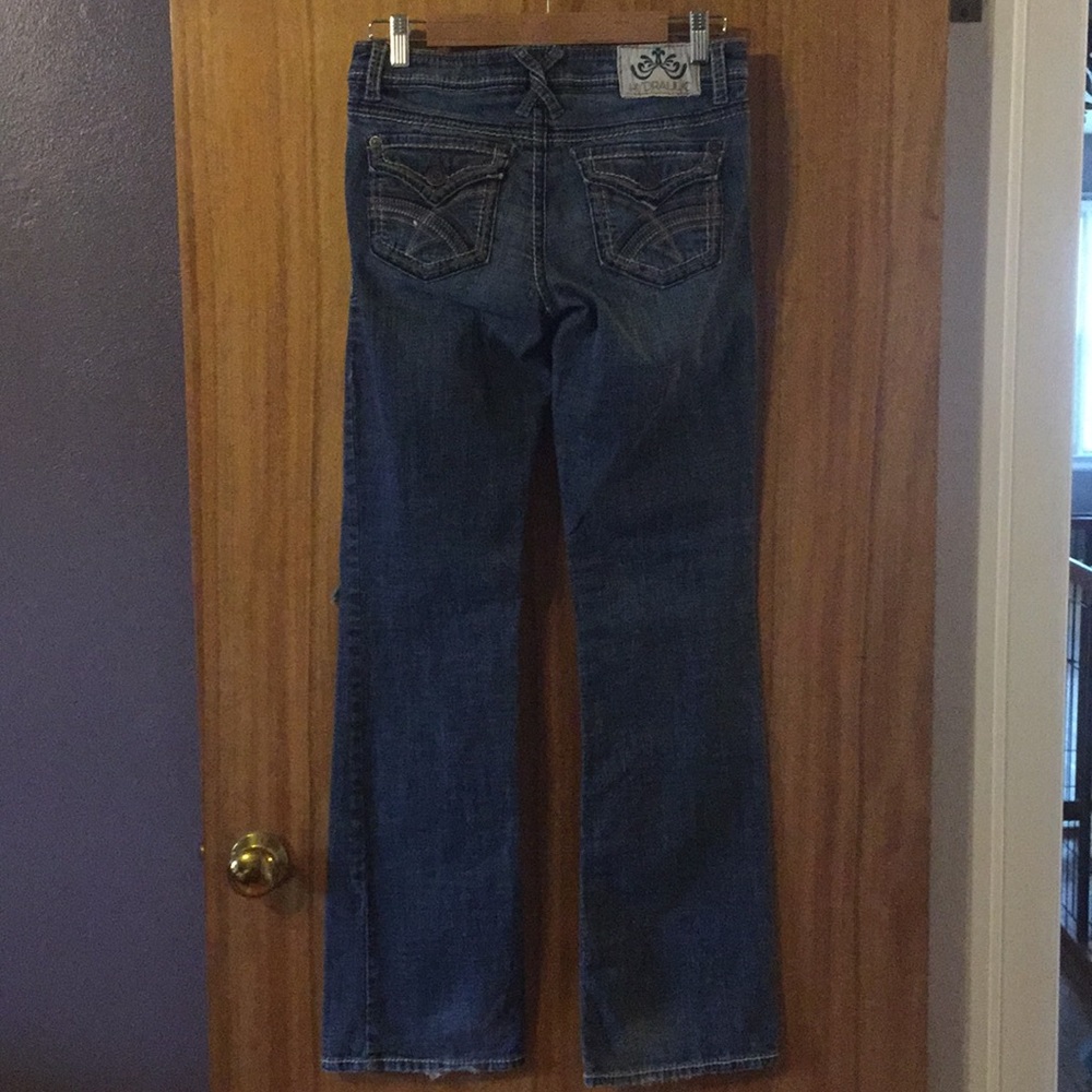 Boot cut jeans